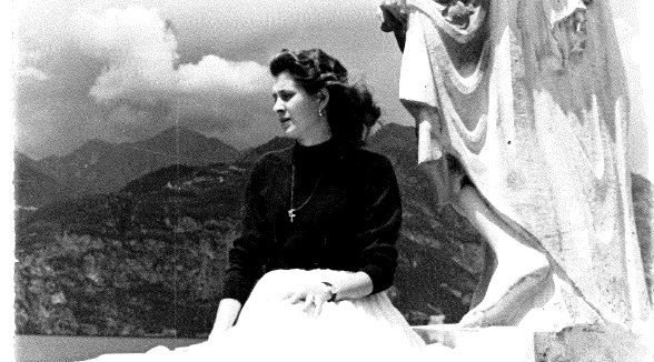 Ritratto di Valda Campedelli (madre dell'autore dell'articolo) del 1957